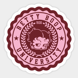 BETTY BOOP - U Sticker